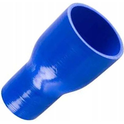 Réducteur droit en silicone 80/83 mm bleu (1/5)
