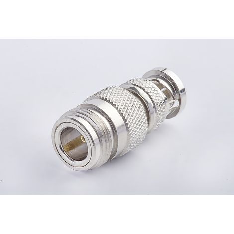 Adaptateur coaxial RS PRO BNC Mâle vers BNC Femelle, Droit, , 75O, 6GHz ( Prix pour 1 )
