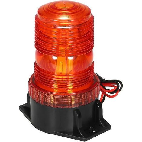 Notfallwarnleuchte 30 LEDs, bernsteinfarben/gelb, 18 W, blinkendes Sicherheitsblitzlicht