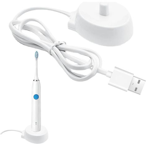 Chargeur Brosse à Dents Électrique pour Pro 600, Pro 2500 3500, 3900, D12, D14, Genius X, USB Compatible avec la Plupart des Brosses à Dents Électriques Étanchéité et Portabilité (1/5)