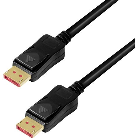 LogiLink DisplayPort AV Cavo [1x DisplayPort - 1x DisplayPort] 10 m Nero (1/5)