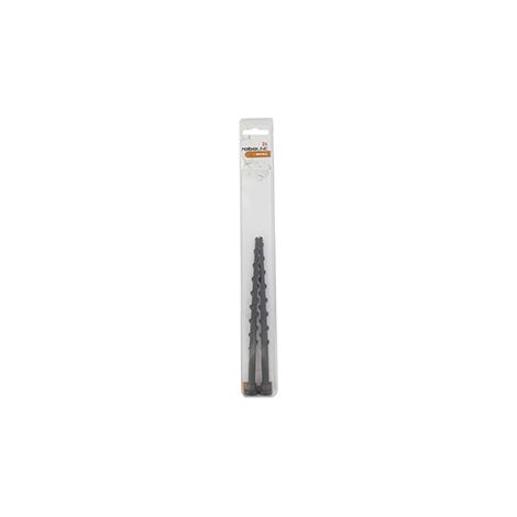 Blister De 2 Clous Plastique Universel Pour Fixation D'abris Robots. Longueur 18 Cm.