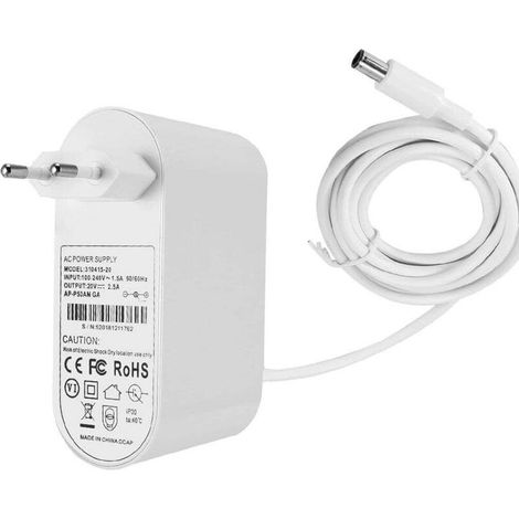 20V-Ladegerät für Dyson TP04, TP05, TP06, DP04, BP01, PH02, PH04, PH09 – 20V 2,5A AC/DC-Netzteil – Ladegerät für Dyson Luftreiniger-Ventilatoren (1/4)