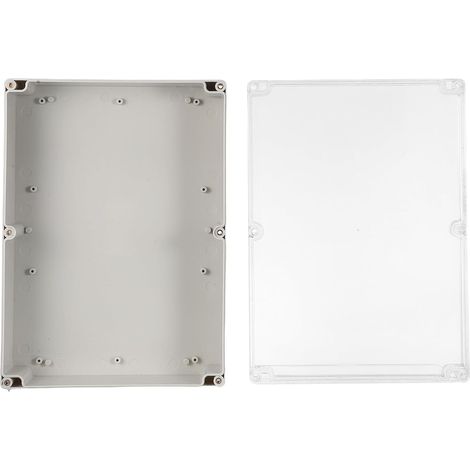 Boîte de Jonction Électrique Étanche pour Extérieur avec Couvercle Transparent pour Câblage Jardin et Terrasse (1/5)