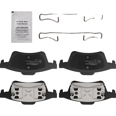 Bremsschreiben, Verbundmaterial, Maßgeschneiderte Passform, Kompatibel mit Renault Megane II (2003-2023), Verbesserte Bremsleistung, Optimiert für (1/5)