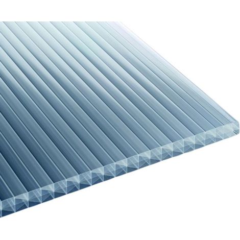 PC-Stegfünffachplatte Heatbloc 980 x 2000 mm weiß-opal, 25 mm