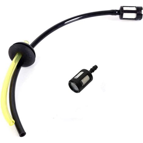 1 Filtre à essence, Joint 18 mm, Flexible carburant, Pour débroussailleuse, Taille-haie
