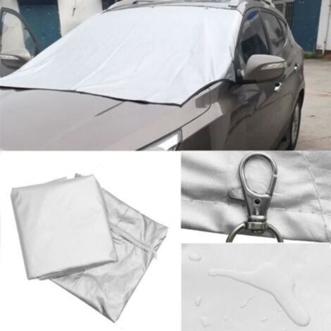 Copertura per parabrezza auto - Magnetica - Antigelo, Antineve, Anti-UV - Argento (1/4)