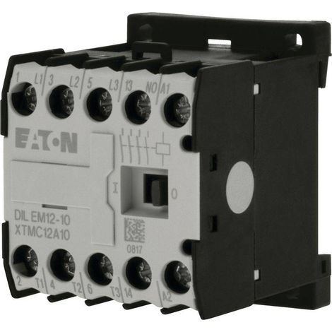Contattore di potenza 12A 3P 24V DC 1Z 0R DILEM12-10-G (24VDC) 127132 (1/4)