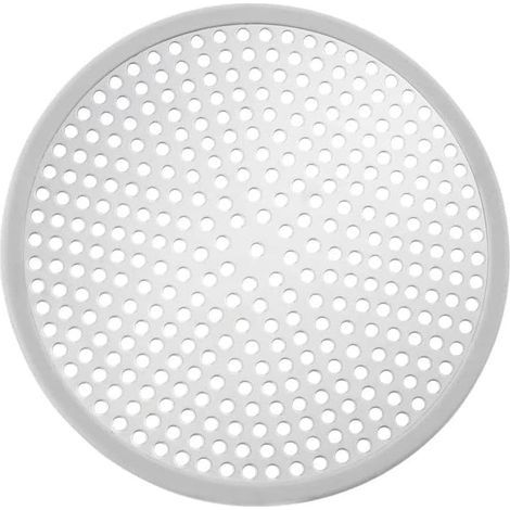 304 Stainless Steel Floor Drain Cover - 12 x 12 cm - Anti-blocking - For bathroom, kitchen, balcony - Easy to clean - Rust-resistant mesh design (round) (1/5)