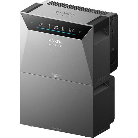 Anker SOLIX Solarbank 4 E5000 Pro mit BP5000, 10kWh Speicher für Balkonkraftwerk ohne Smart Meter 0% MwSt. (1/5)
