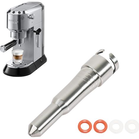2 varillas de vapor de repuesto para cafetera, varilla de vapor y boquilla para espumar leche para Delonghi All Series ECP3420/310/330/EC680/685/EC9335/9665 (1/5)
