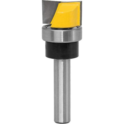 8mm Tige Charnière à Bordure Affleurante Modèle de Mortaise Nettoyage de la Toupie Inférieure Fraise Pour le Travail du Bois, 19.05mm W X 11mm H (1/5)