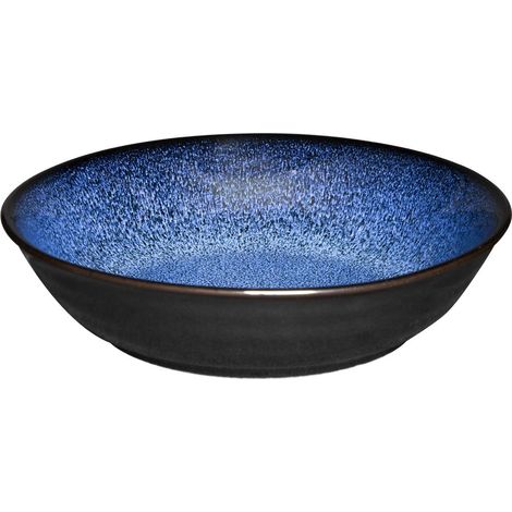 Bols Plats Luna Bleu Nuit 210 mm - Lot de 4 - Olympia (1/3)