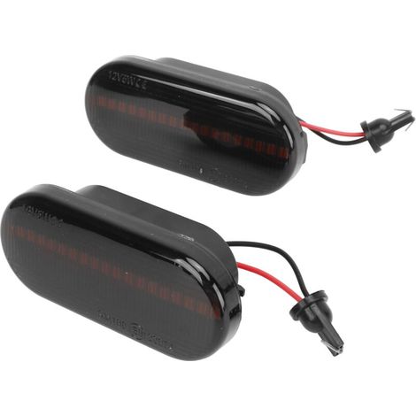2pcs Feux de Clignotant Séquentiels LED Jaune 12V Marqueurs Latéraux Remplacement pour Bora