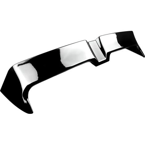 Spoiler trasero de techo, plástico ABS, fácil instalación, negro brillante. (1/2)