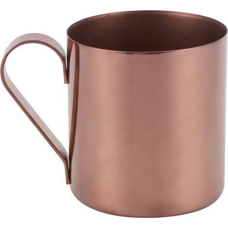 Tasse à Cocktail 400ml en Acier Inoxydable 304, Couleur Or Rose pour Bière, Café ou Eau, Accessoire de Bar (1/5)