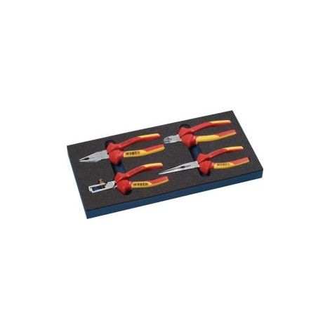 Módulo de herramientas de 4 piezas 1/3 módulo juego de alicates VDE TECWERK (1/2)