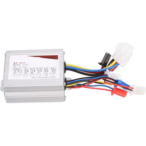 Drehzahlregler für 24V 350W Bürstenmotor, Gehäuse aus Aluminiumlegierung mit mehrfachem Schutz, geeignet für elektrische Dreiräder. (1/4)