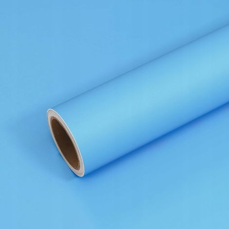 Impiallacciatura per mobili, pellicola autoadesiva per pareti e tavoli, blu, 40 x 300 cm (1/5)