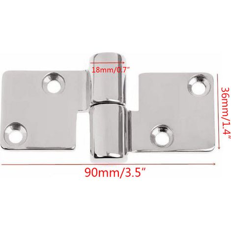 Factory supplies stainless steel casting left and right hinges 9950, marine hardware, yacht and RV accessories - right hinge - hinge 2 (1/4)