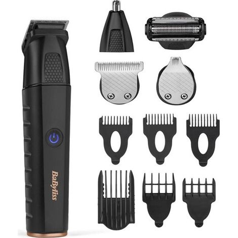 Tondeuse homme Babyliss MT814E Multi-usages 11 en 1 Noir (1/5)