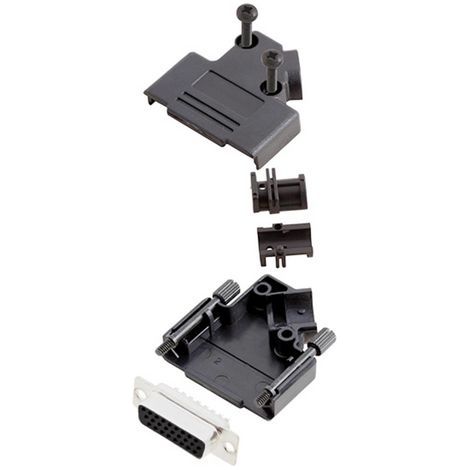 TRU COMPONENTS TCD45PKP15HDS26K 7709880 Kit embase SUB-D femelle 45 ° Nombre de pôles: 26 fût à souder 1 pc(s) R541471 (1/2)