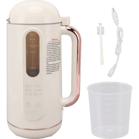 La machine est un mélangeur automatique so-so haute vitesse blanc crème multifonction pour maison restaurant prix US 110V (1/5)