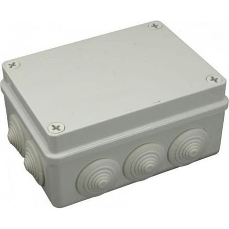 Caja de superficie S-Box 306 - 150x110x70, 10 prensaestopas, IP65