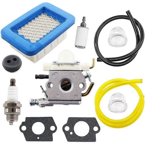 Carburateur pour souffleur dorsal Shindaiwa EB600RT (référence A021004331), filtres à air WTA-33 et WTA-35, modèles PB580H, PB580T et PB-580. (1/5)