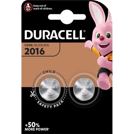 2 Batteria Bottone 2016 Dl2016 Duracell Cr2016 3v Litio Dl2016 Cr2016 Kcr2016