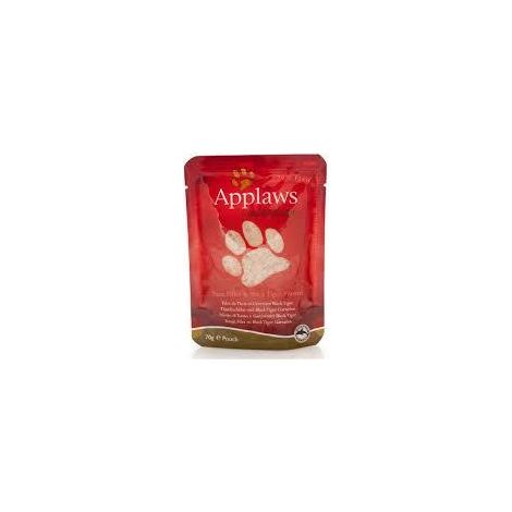 Applaws Cat Pouch Tuna Fillet and Pacific Prawn 70g PK12 - 262817