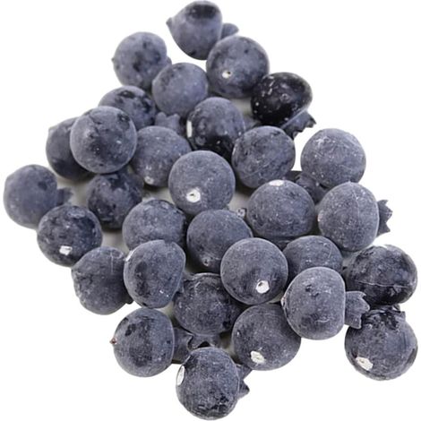 1ensemble Décoration De Fruits Artificiels Blueberry Simulé Accessoire De Modèle Réaliste pour Vitrine De Magasin Et Maison Grand Modèle De Diamètre (1/5)
