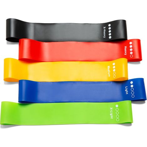 Bandes élastiques de résistance pour exercices (1/5)