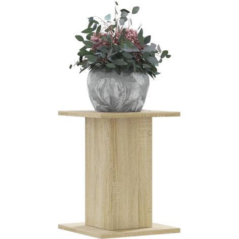 Plant Stands 2 pcs Sonoma Oak 30x30x40 cm Engineered Wood vidaXL