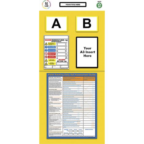 FRANKEL kaiserkraft, Tableau d'information pour rayonnages, (1/3)