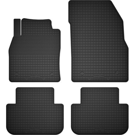 Tapis de voiture en caoutchouc, jeu de 4, universels pour : Renault Kangoo II combivan (2013-)