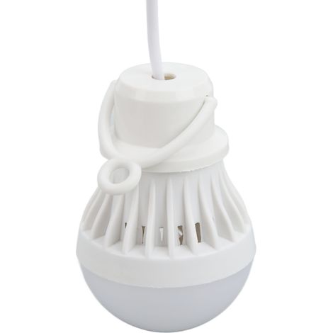 Ampoule LED Rechargeable USB pour Tente de Camping avec Crochet (1/5)