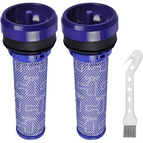 Lot de 2 Filtres Pré-Moteur pour Aspirateur Dyson DC37 DC33C DC39 DC28C DC53, lavables Pre Motor Filtres pour aspirateur Dyson, 2 filtres et 1 outil de nettoyage (1/5)