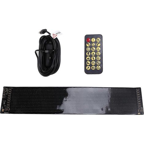 USB-Auto-LKW-Display-Bildschirm 16x96 LED-Matrix-Pixel-Panel-Beleuchtung (1/5)