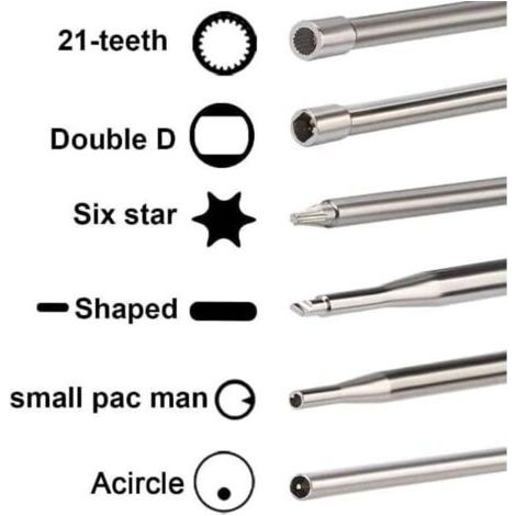 Perceuse électrique multifonctionnelle 21V avec jeu d'embouts, tournevis électrique, perceuse à percussion 3 en 1 perceuse à plat perceuse à couple 25 réglable (1/3)