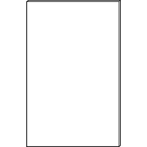 Gipskarton Verkleidungsplatte 8570.44 Länge 1300 mm (1/2)