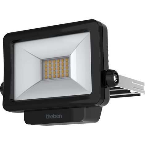 Theben 1020691 theLeda B10L W BK Projecteur à LED de 10 W, rotatif à 360°, 3000 K, blanc chaud (1/5)