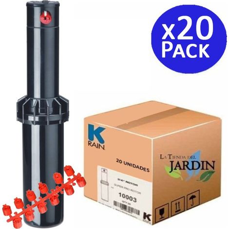 Set di 20 Irrigatore KRain RPS75 3/4''  Raggio d'azione 6,7 - 15,5 m  Irrigatore regolabile professionale