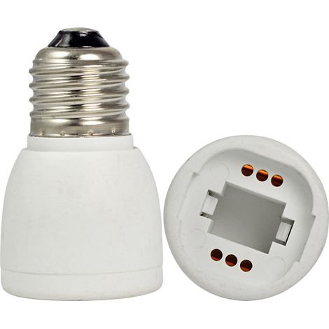 Adaptador E27 a G24  Blanco (1/4)