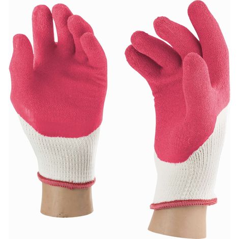 Gant multi-usages latex FUSHIA - ROSTAING - 8 - M