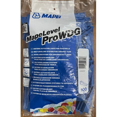 Wedge Mapei MapeLevel Pro WDG (100 pezzi)
