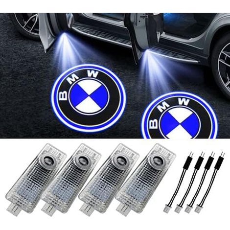 Proiettori LED per porte, confezione da 4, effetto luce fantasma 3D, benvenuto (1/5)