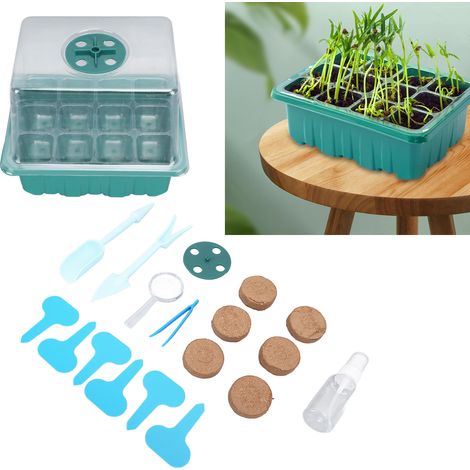 Kit de culture de plantes en pot à faire soi-même pour les élèves du primaire, jardinage pour enfants, chambre de culture à la lumière du soleil, kit d'expérience scientifique d'observation de la germ (1/5)