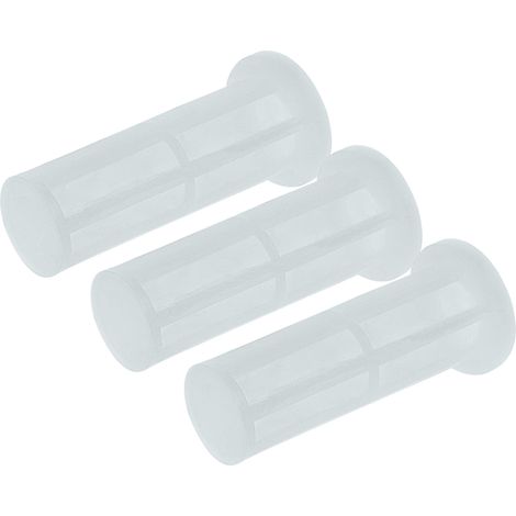 vhbw 3x cartuccia anticalcare sostituisce Kärcher 4730059, 4730-059, 4730-059.0 per pulitore a vapore con attacco all'acqua da 3/4" - bianco